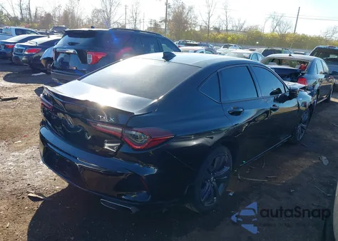 2021 Acura Tlx A-Spec Package z USA, uszkodzony, nr VIN 19UUB5F57MA016712